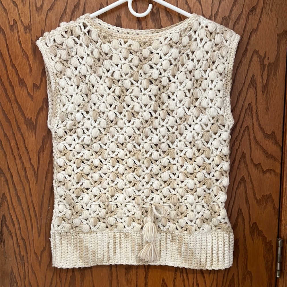 Vintage sweater vest